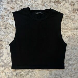 Zara Black Tank Top